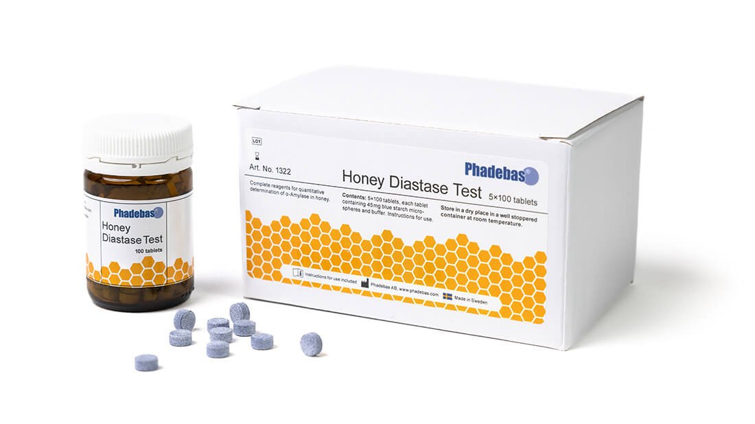 Phadebas® Honey Diastase Test